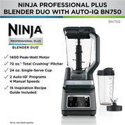 Ninja Professional Plus DUO Blender BN750ME