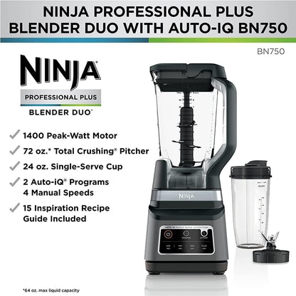 Ninja Professional Plus DUO Blender BN750ME