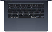 Apple MacBook Air 15 Inch M3 Chip 8 Core CPU 10 Core GPU 8GB RAM 256GB SSD Midnight