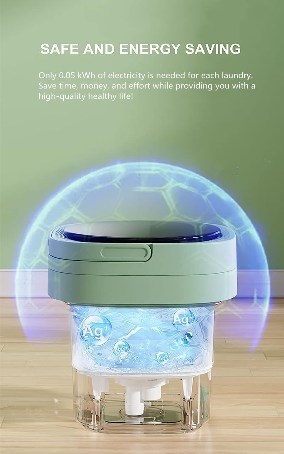 8L Foldable Mini Washing Machine FP-8806