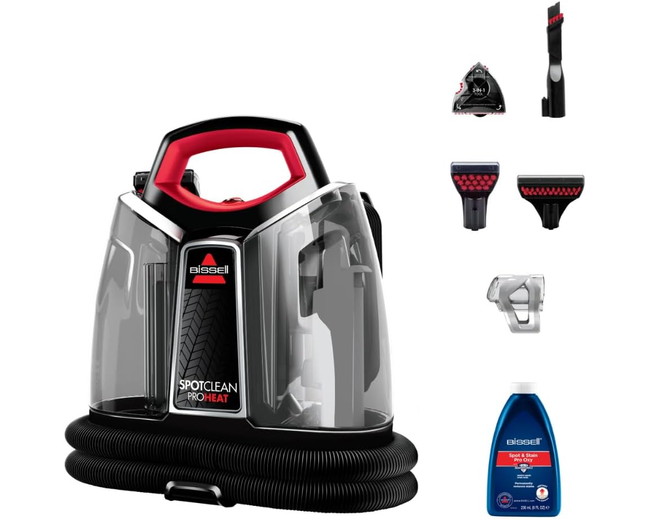 Bissell SpotClean ProHeat 4720E Portable Carpet & Upholstery Cleaner