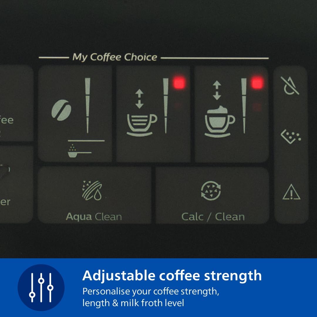 Philips Fully Automatic Espresso Machine Series 3300 EP3347/90 LatteGo Black Chrome