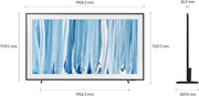 Samsung 85 Inch LS03HW The Frame Pro 4K Smart TV QA85LS03HWUXZN