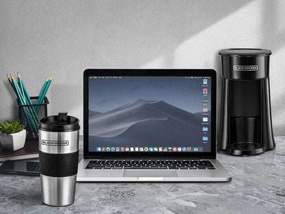 Black+Decker DCT10-B5 Compact Coffee Maker 650W 360ml Travel Mug