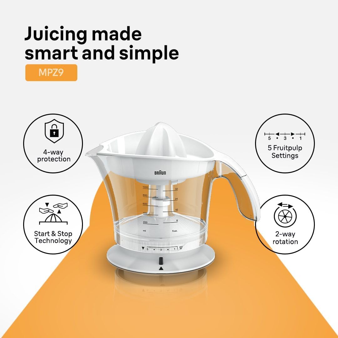 Braun Citromatic MPZ 9 Citrus Juicer