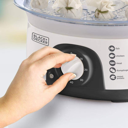 BLACK+DECKER 3-Tier Food Steamer HS6000-B5