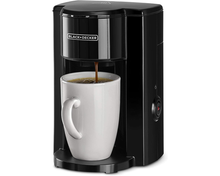 Black+Decker Coffee Maker DCM25N-B5 125ml Water Tank Compact Coffee Machine