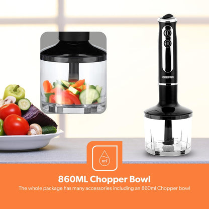 Geepas Hand Blender Multi Purpose Portable2 Speeds GHB6137