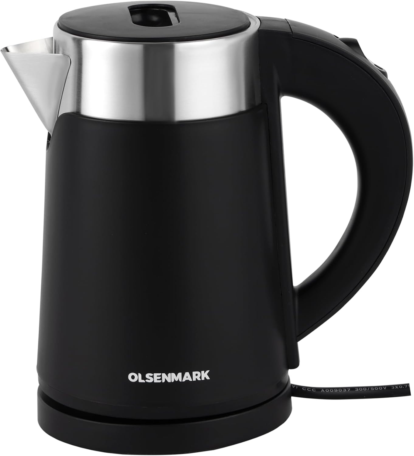 Olsenmark OMK7028 Double Layer Electric Kettle, 1.0L, 800W
