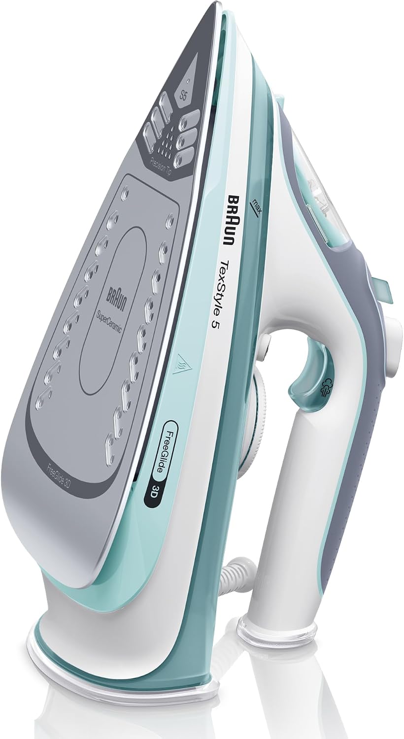 Braun TexStyle 5 Steam Iron FreeGlide 3D Technology 2700 Watts SI 5017
