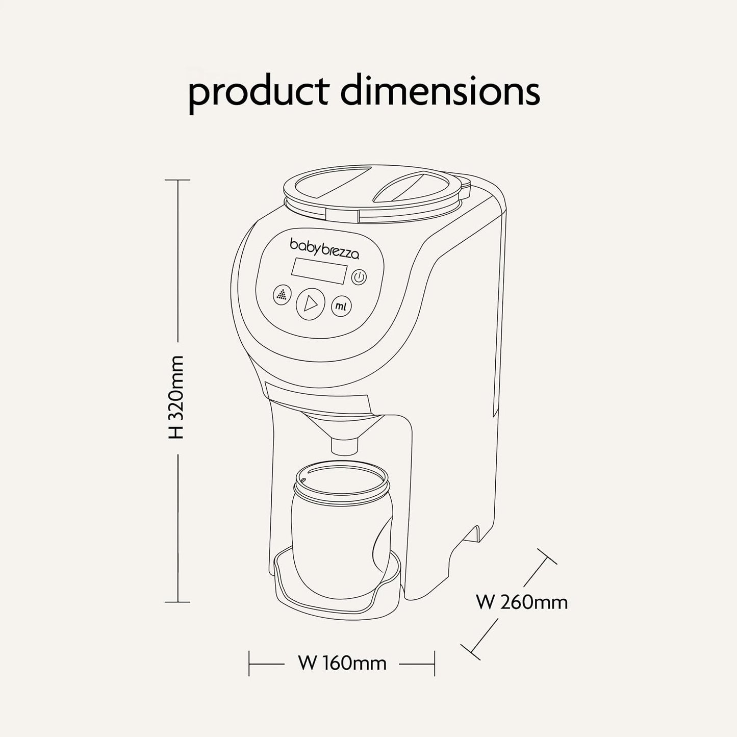 Baby Brezza Formula Pro Advanced Formula Dispenser