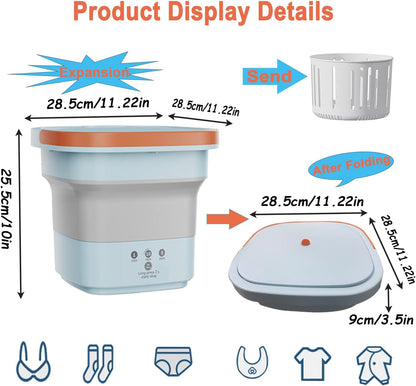 XYJ-01 Foldable Mini Washing Machine