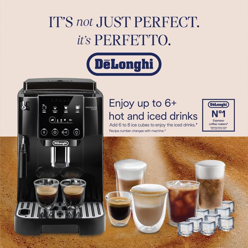 De'Longhi Magnifica Start Fully Automatic Coffee Machine – ECAM222.20.B