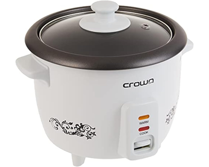 Crownline Rice Cooker with Steamer RC-168