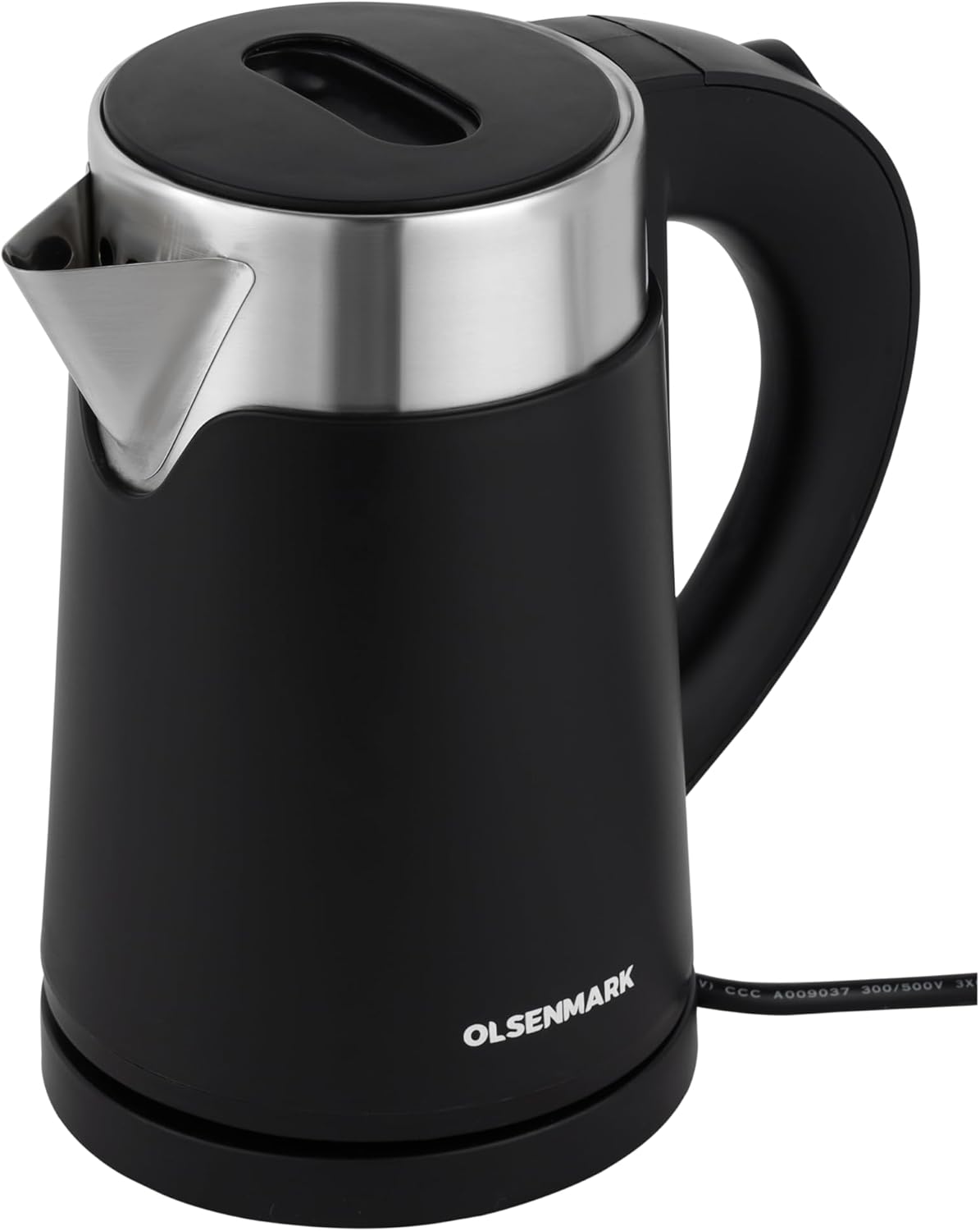 Olsenmark OMK7028 Double Layer Electric Kettle, 1.0L, 800W