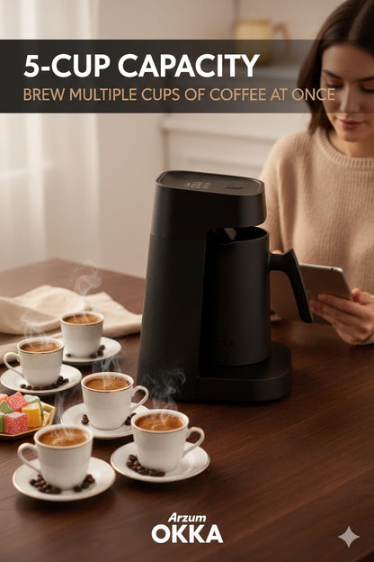 Arzum Okka Jet OK0017 Automatic Turkish Coffee Maker