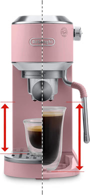 De'Longhi Dedica Duo Espresso Machine EC890.PK - Pink