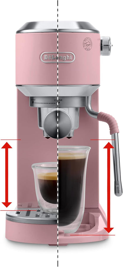 De'Longhi Dedica Duo Espresso Machine EC890.PK - Pink