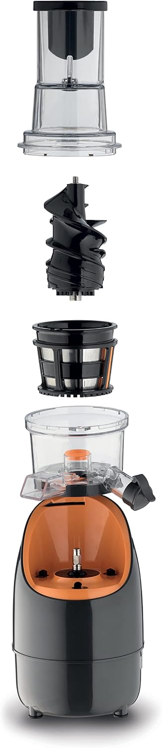 KENWOOD Slow Juicer Cold Press 200W Juice Extractor with 65mm Wide Feed Tube JMP65