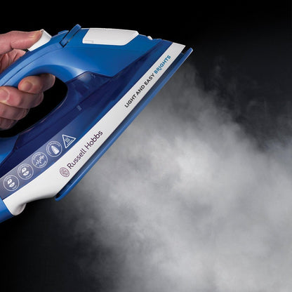 Russell Hobbs Steam Iron 2400W Max Power Portable Clothing Iron 26483GCC