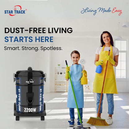 Star Track ST-V21G-2200K 21L Vacuum Cleaner Suction & Blower 7m Cable
