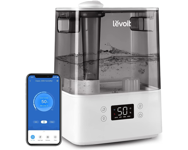 Levoit Classic 300S Ultrasonic Smart Humidifier - 6L Top-Fill, App Control