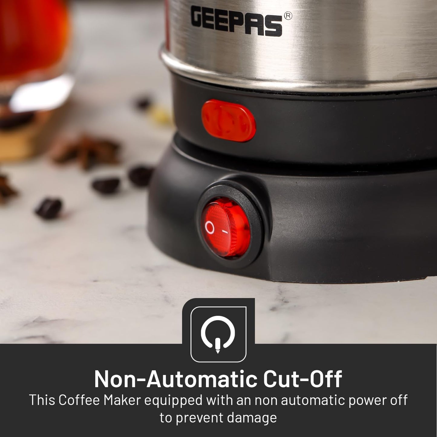 Geepas Electric Turkish Coffee Maker GK38050