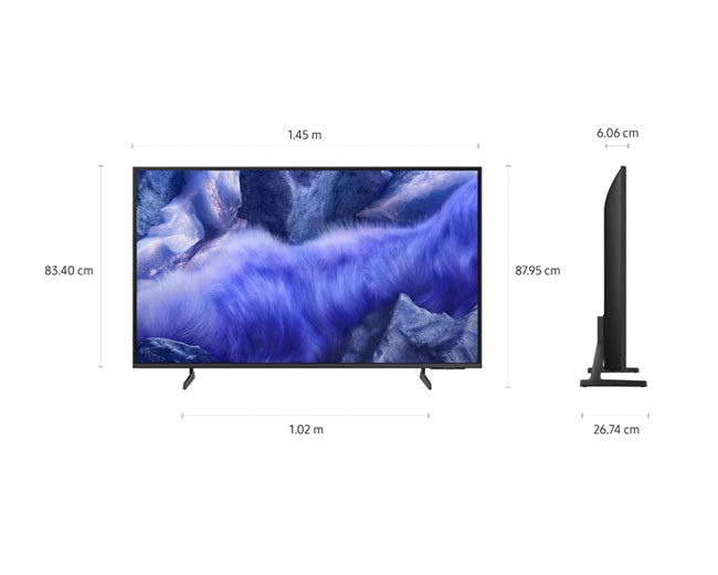 Samsung 65 Inch QLED QEF1 4K Vision AI Smart TV 2025 65QEF1