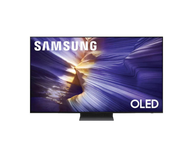 تلفاز سامسونج 65 بوصة فئة OLED HDR+ S90F 4K تحسين الذكاء الاصطناعي 144Hz ذكي 65S90F