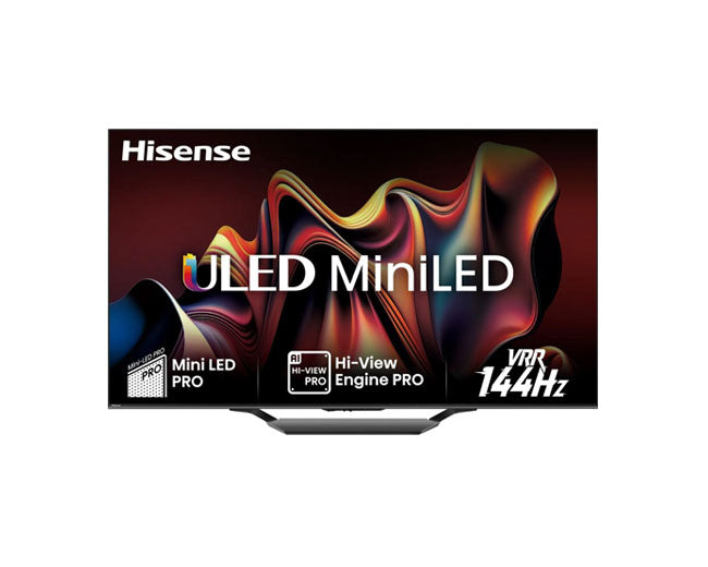 Hisense 65 Inch U7N Mini LED Pro 144Hz 4K UHD Smart TV 65U7NQT
