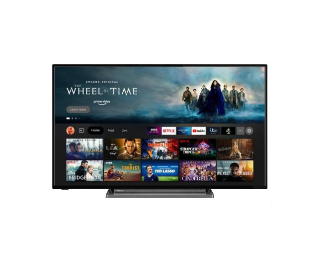 تلفزيون توشيبا 65 بوصة 4K فائق الدقة (UHD) بتقنية Fire TV موديل 2024 - 65UF3F53DB