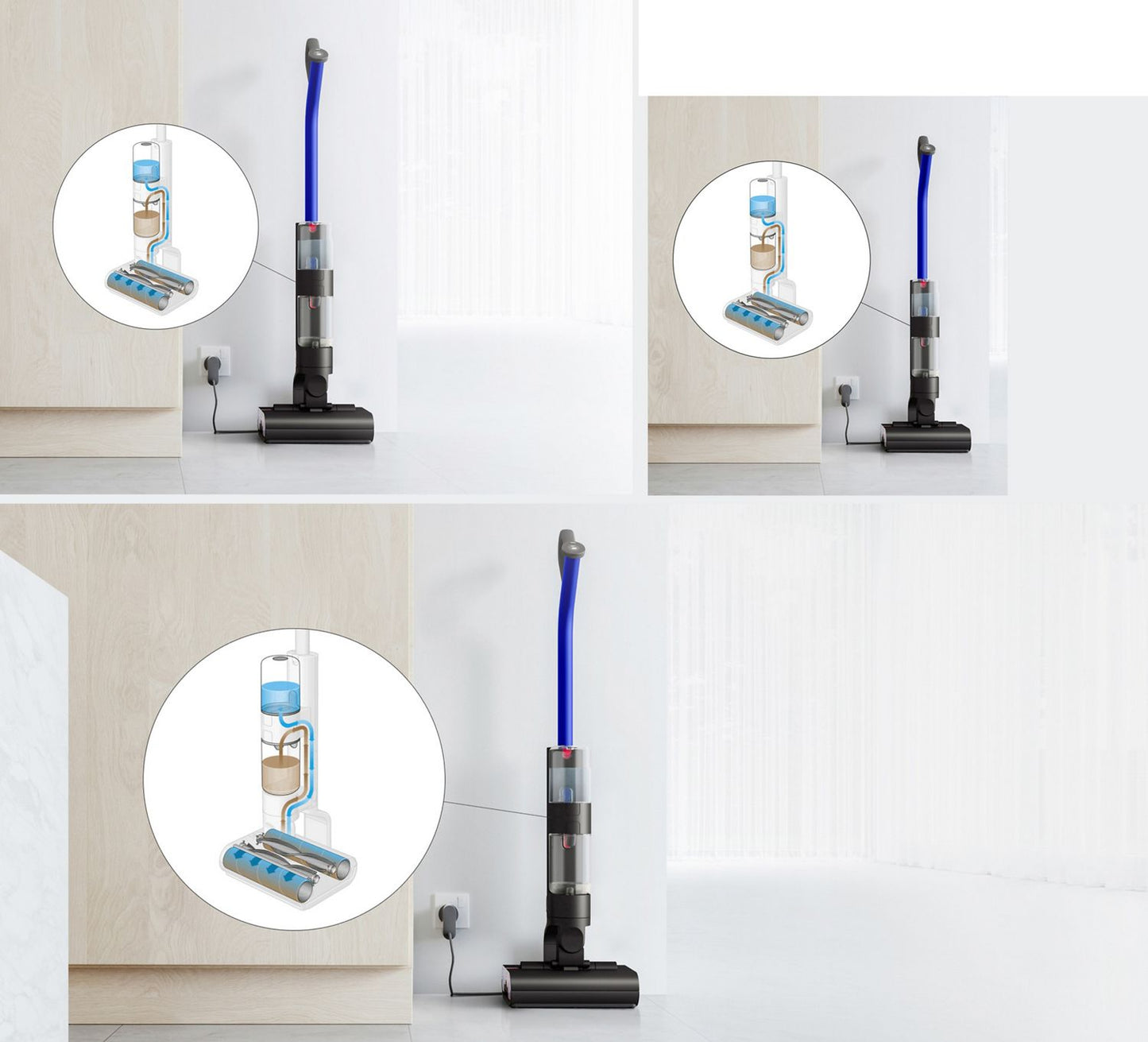 Dyson WashG1 charging dock and self-clean cycle