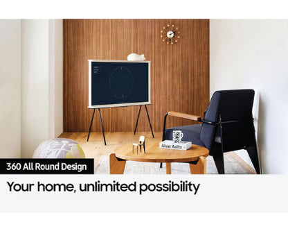 Samsung 55 Inch The Serif LS01B QLED 4K 360 All Round Design Smart TV 55LS01B