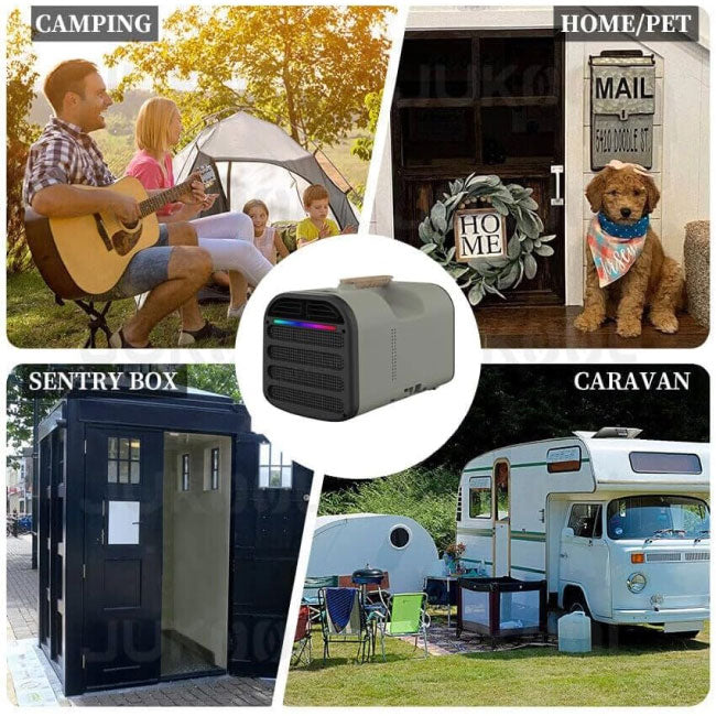 Portable Air Conditioner, 5200 BTU Camping Tent Air Conditioner, Compact & Lightweight Outdoor AC Unit
