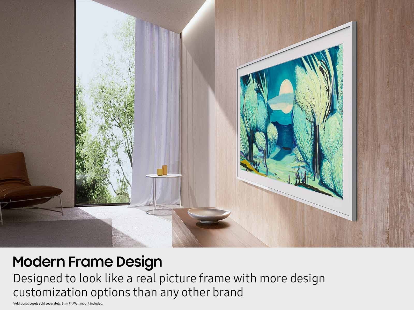 Samsung 55 Inch Class The Frame 4K Samsung Vision AI Smart TV 2025 55LS03FA