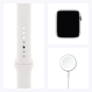 Apple Watch Series 6 GPS 44mm Silver Aluminum Case with White Sport Band