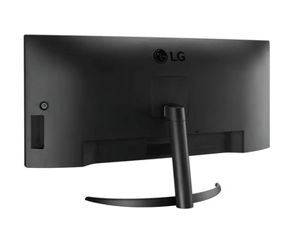 LG 34 Inch Curved UltraWide™ QHD 1440P IPS HDR 10 Monitor with Dual Controller & OnScreen Control 34WQ60C-B