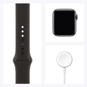 Apple Watch Series 6 GPS 40mm Space Gray Aluminum Case with Black Sport Band