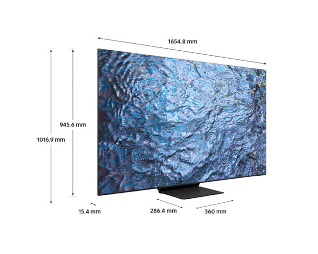 Samsung 75 Inch QN900C Neo QLED 120Hz (Upto 144Hz) 8K HDR Smart TV 75QN900C