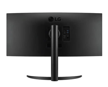 LG 34 Inch UltraWide™ WQHD 1440P HDR10 100Hz Curved Monitor with USB Type-C 34WR55QK-B