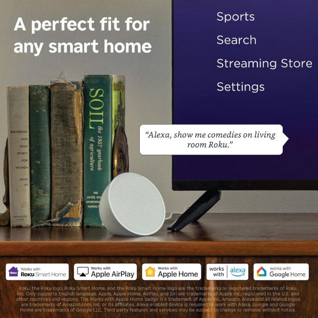 Roku Smart TV 2025 50 Inch Select Series 4K HDR TV 50R4C5