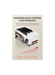 MegArya A803 white digital piano features