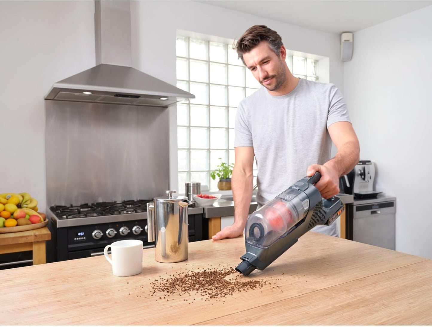 Black+Decker Powerseries+ Cordless Handle Vacuum Cleaner BHFEA18D1