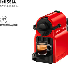 Nespresso Inissia Coffee Machine C40 Automatic Capsule Brewing