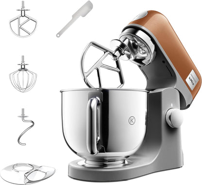 Kenwood kMix Stand Mixer 1000W - 5L Stainless Steel Bowl with K-Beater, Whisk & Dough Hook