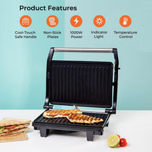 Geepas Stainless Steel Grill Maker GGM5394