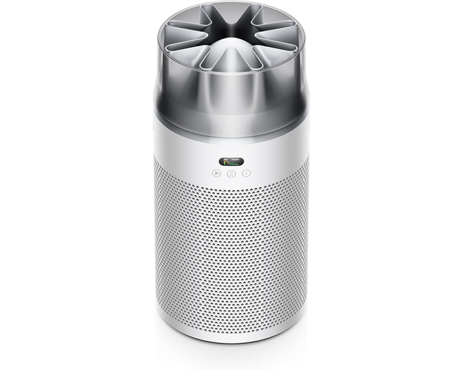 Dyson HushJet Purifier Compact HJ10 - White/Silver, Smart Air Purifier with App Control