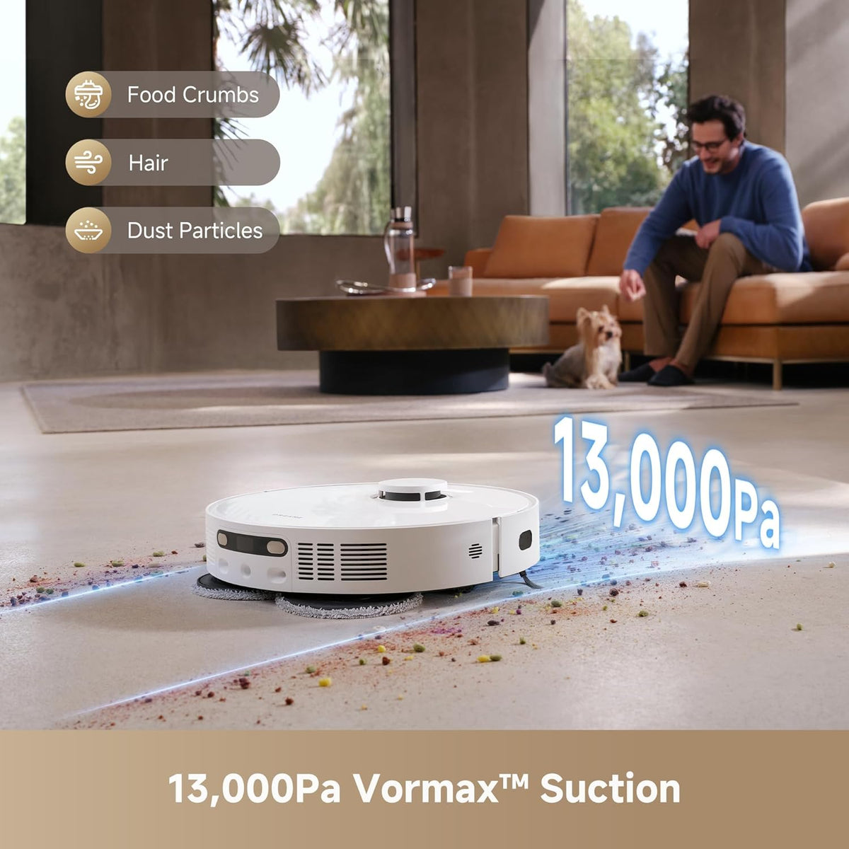 Dreame D20 Ultra Self-Emptying Robot Vacuum and Mop