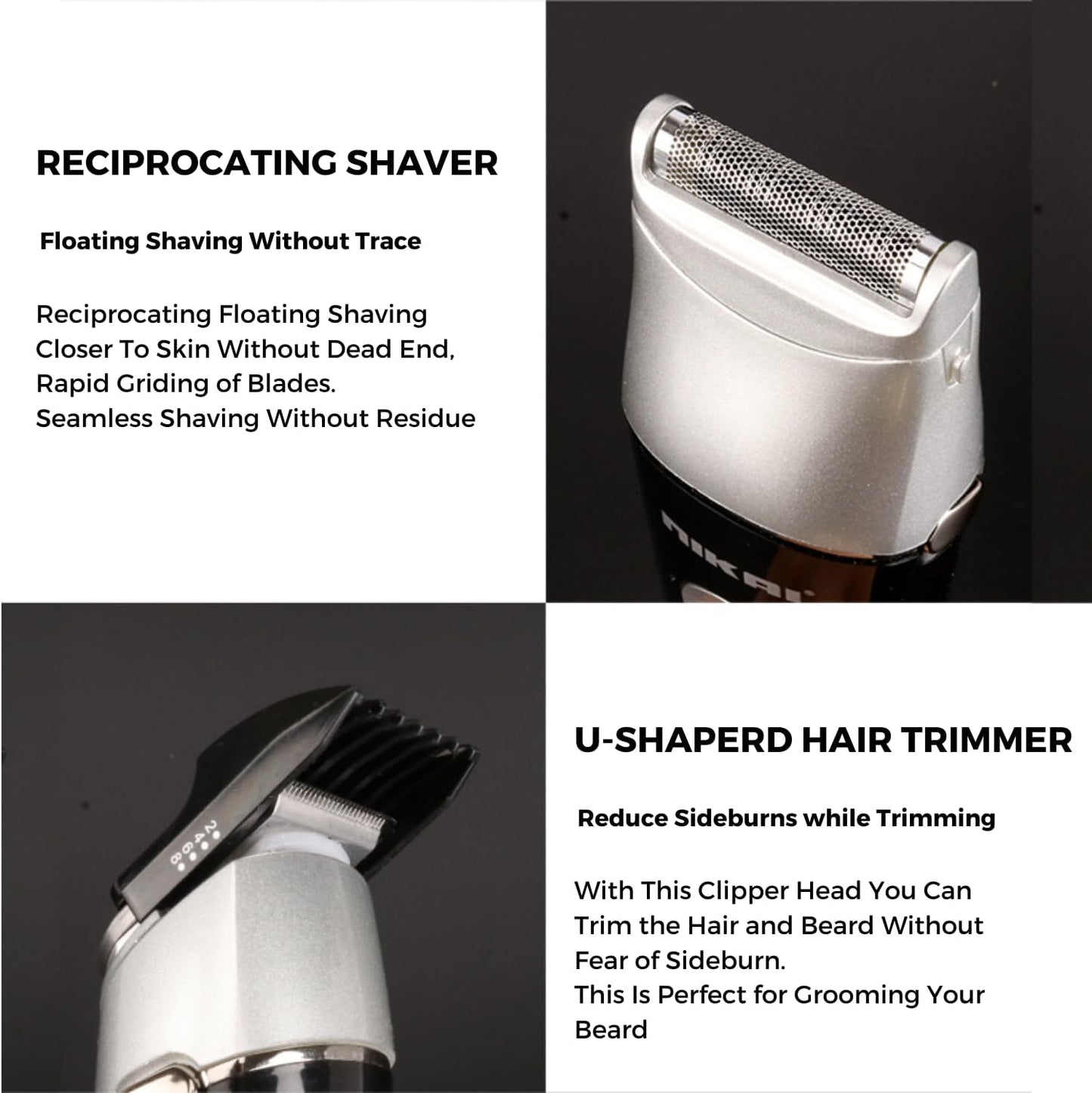 NIKAI NK-2218 5-in-1 Face, Hair and Body Grooming Kit