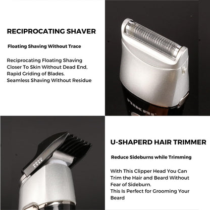NIKAI NK-2218 5-in-1 Face, Hair and Body Grooming Kit